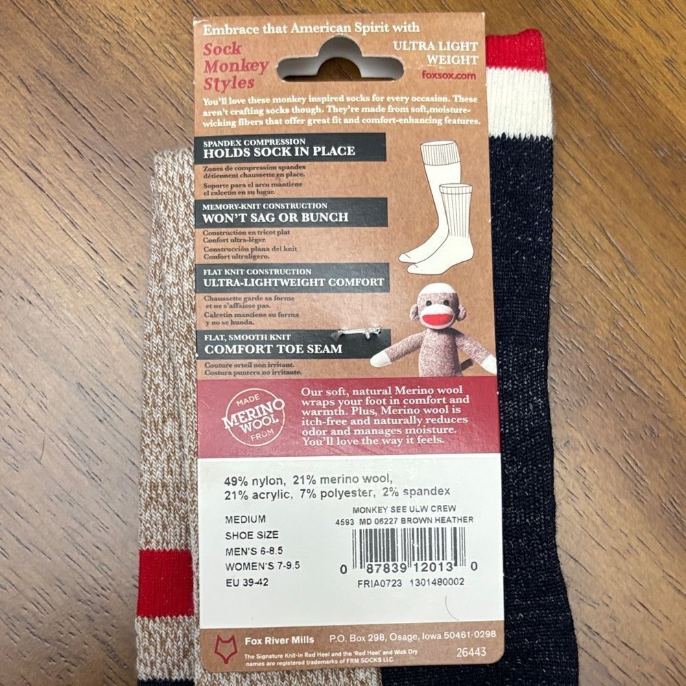 The Original Rockford Red Heel Sock - Picture 4 of 4